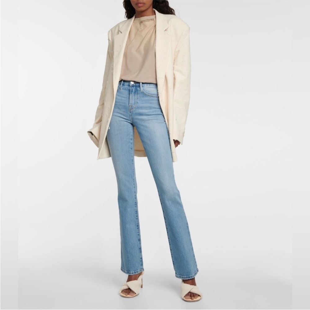 NWT FRAME DENIM LE MINI BOOT MID RISE JEANS